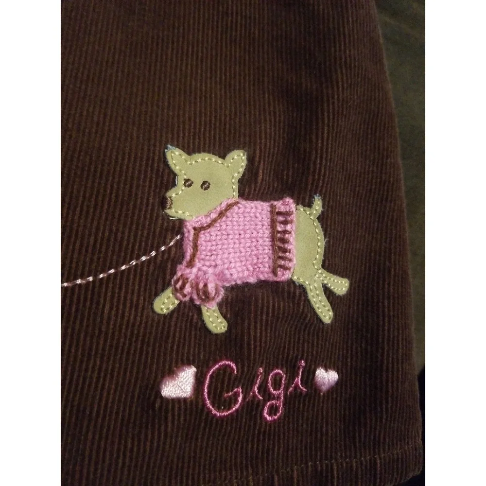 Gymboree vintage puppy love dress 6‎ XL